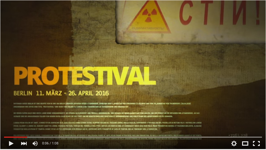 Protestival 2016 PV Version D (Youtube)