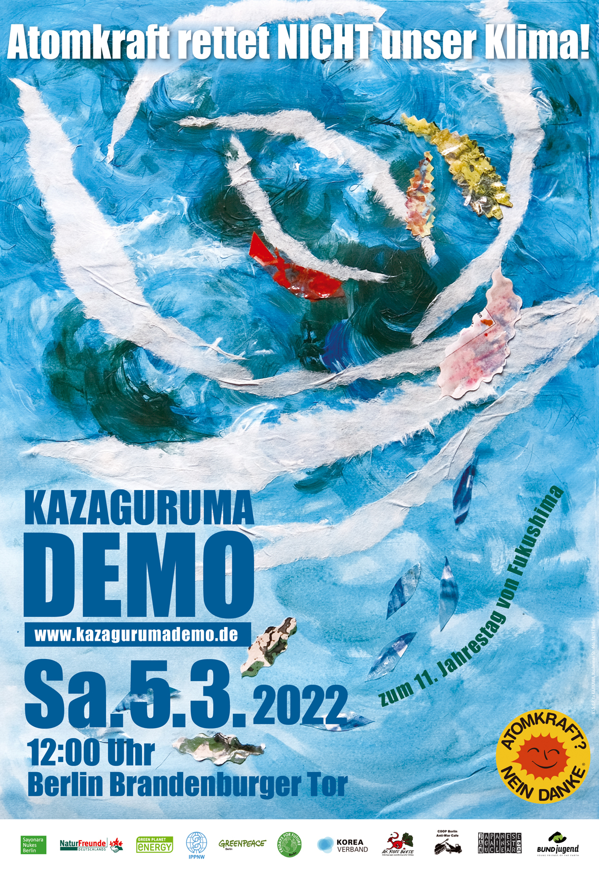 Kazaguruma demo poster 2022