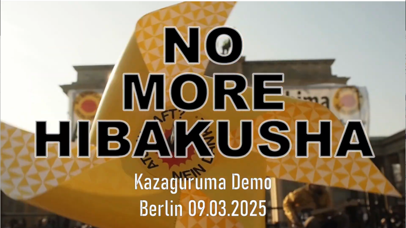 Kazagurumademo 2024 No more hibakusya (Youtube)